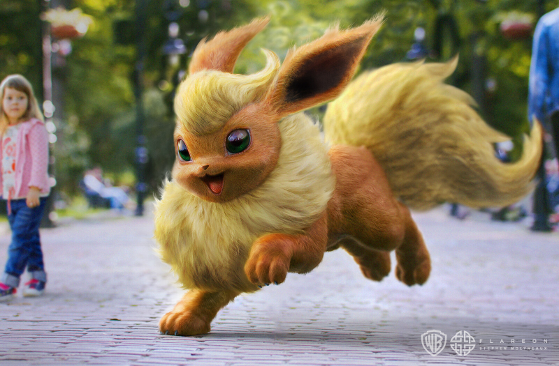 Illustration for article titled Detective Pikachu's Pokemon Designs Are Disgustingly Cute